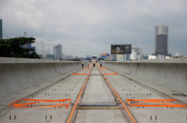 Lễ Hợp Long cầu vượt sông Sài Gòn tuyến Metro Bến Thành- Suối Tiên đã trở thành bước đệm cho hàng loạt các dự án bất động sản Hồ Chí Minh nâng cao giá trị.