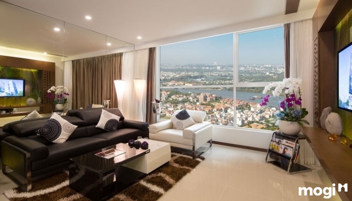 With beautiful view District 1 Center, and very luxurious design, Thao Dien Pearl Penthouse price is about 1900 USD / m2 (17.2 - 19 Billion Vietnam Dong/ unit)