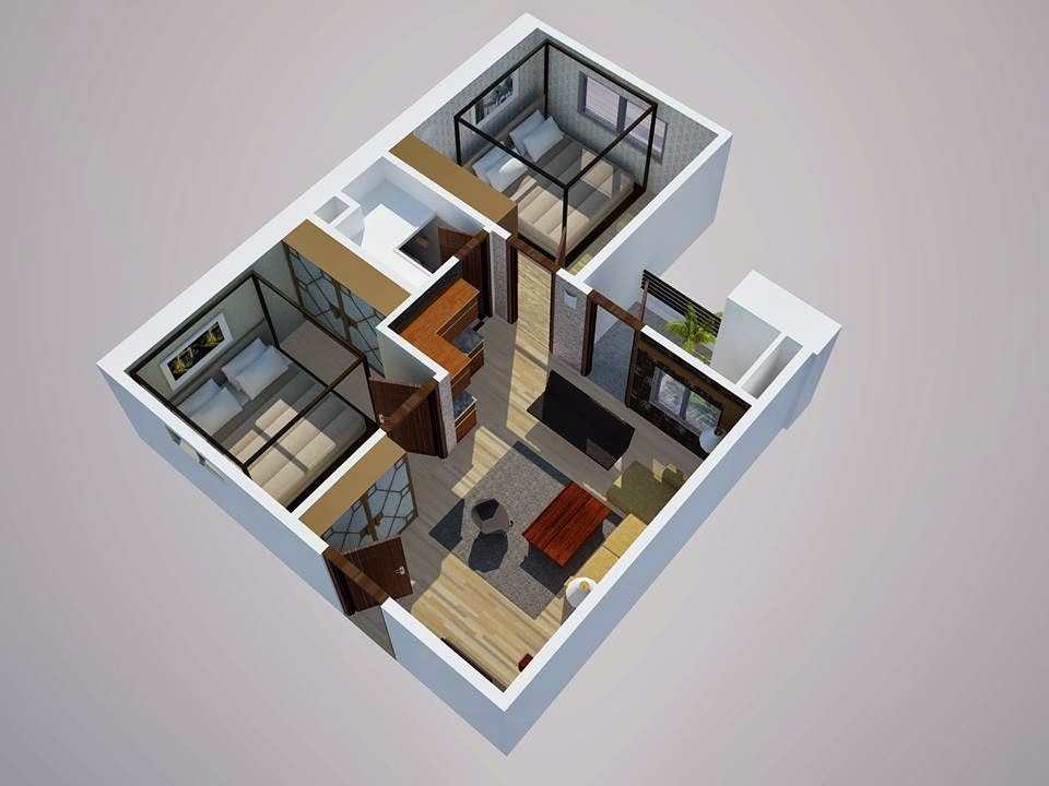 Gợi ý bạn cách thiết kế căn hộ chung cư 45m2 cực đẹp | Mogi.vn