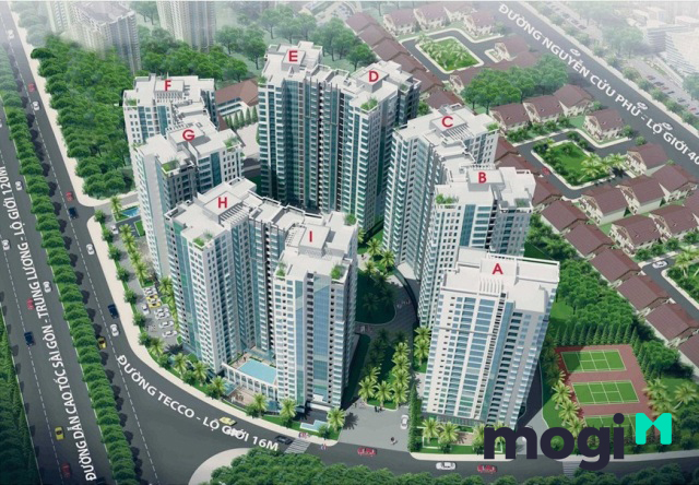 Dự án Tecco Town Bình Tân có giá từ 750 triệu đồng/căn