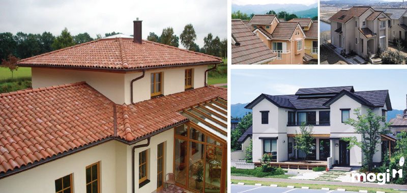 Mái bê tông dán ngói là một trong những loại mái phổ biến hiện nay