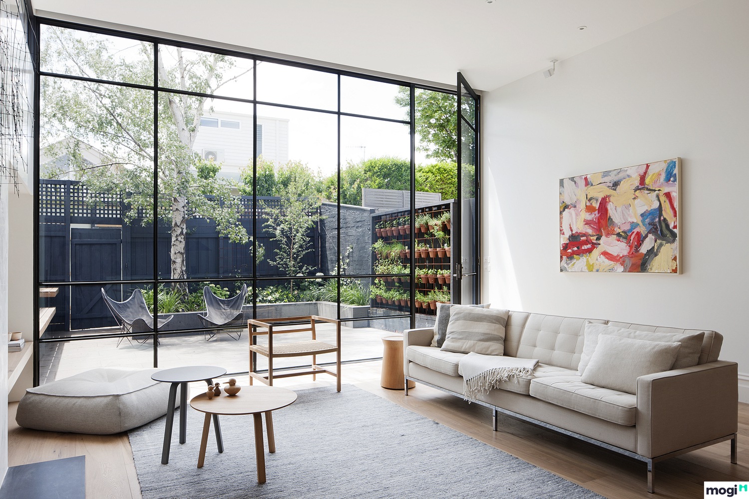 Thiết kế nội thất phòng khách cho nhà ống hiện đại năm 2018 | Mogi.vn