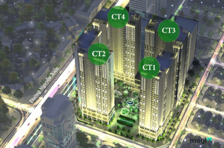 Eco Green City Nguyễn Xiển được xây dựng trên khu đất có diện tích hơn 20.234m2.