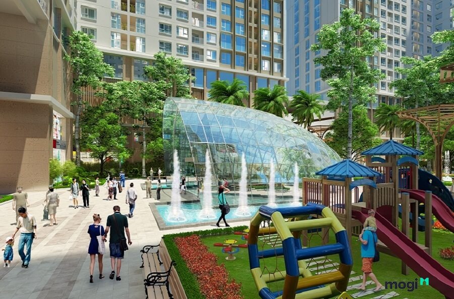 Hệ thống tiện ích tại chung cư Eco Green City Nguyễn Xiển được PR là khá đầy đủ.