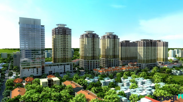 Chung cư cao tầng phục vụ nhu cầu ngày càng tăng của dân cư
