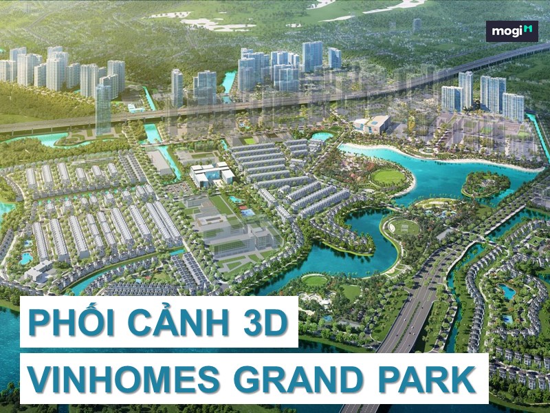 Phối cảnh Vinhomes Grand Park Quận 9