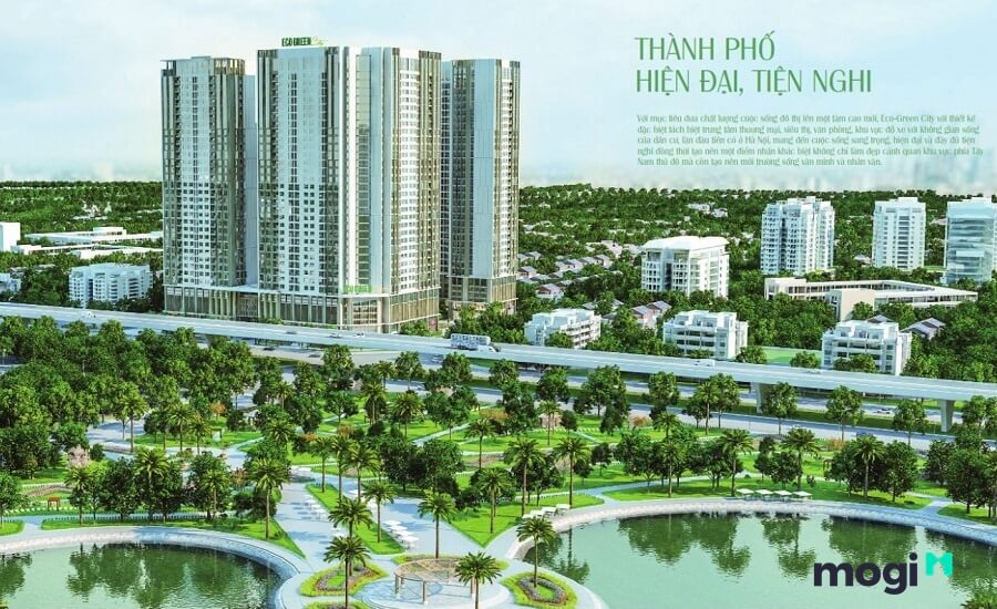 Dự án bất động sản Eco Green Nguyễn Xiển bao gồm 4 tòa nhà.