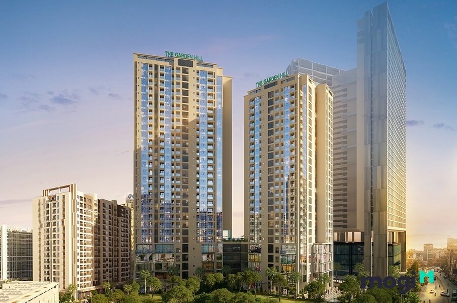 The Garden Hill được xây dựng trên tổng diện tích đất 4.224 m2.