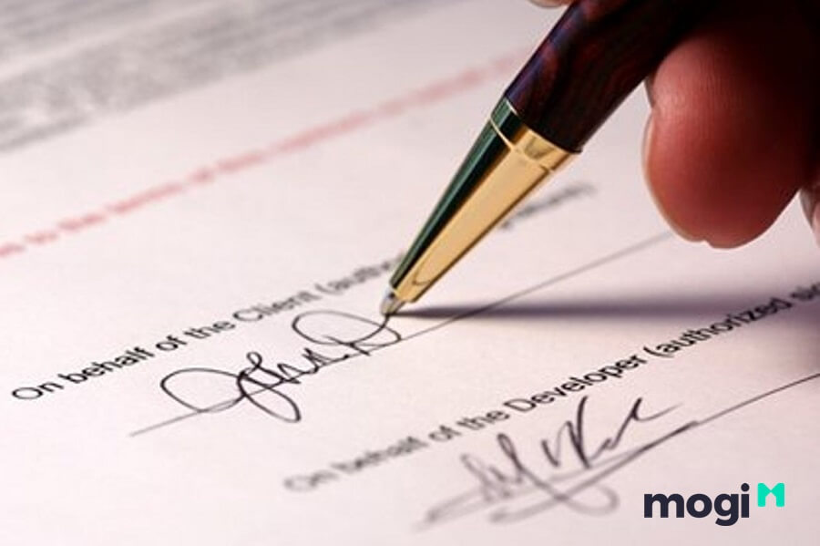 Nếu mẫu hợp đồng nào mà không có chữ ký của bên cho thuê nhà trọ và bên thuê thì mẫu hợp đồng đó coi như không đủ tính pháp lý.