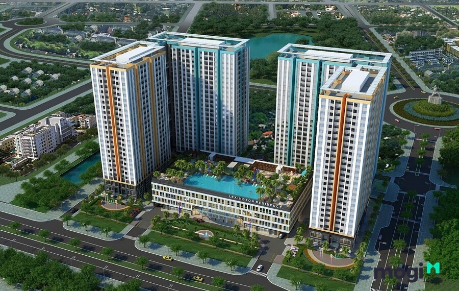 Căn hộ Lexington Residence có vị trí tọa lạc được đánh giá là đắc địa.