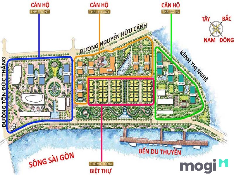 Mặt bằng dự án Vinhomes Golden River 