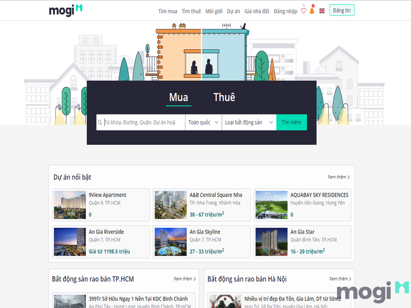 Mogi.vn sẽ giúp bạn tìm nhà nhanh chóng và hiệu quả