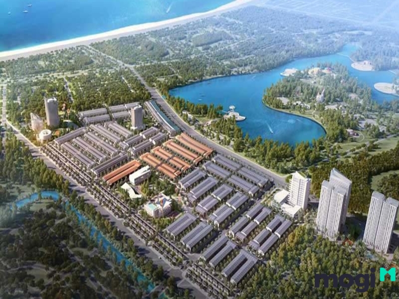 Dự án đáng gờm này nằm ngay cửa sông Cu Đê