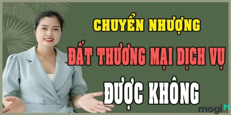 đất thương mại dịch vụ lên thổ cư được không