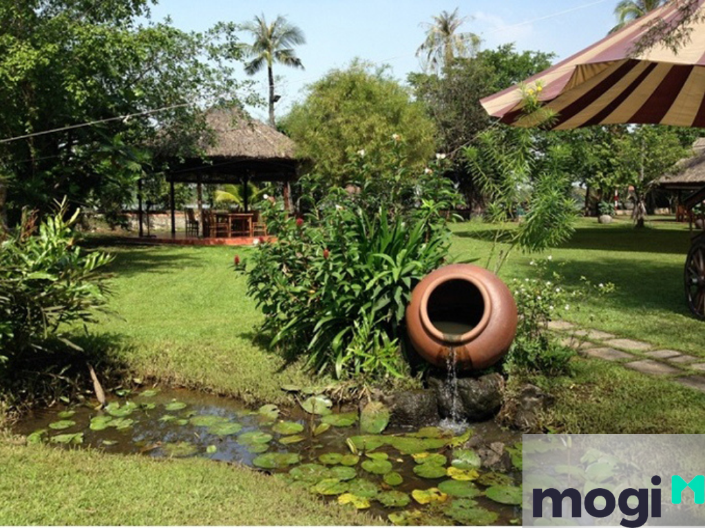 Thiết kế sân vườn đẹp đơn giản ở nông thôn và thành phố | Mogi.vn