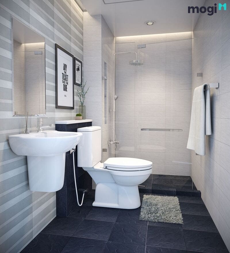 Mẫu phòng tắm nhỏ, hiện đại được ưa chuộng nhất 2022
