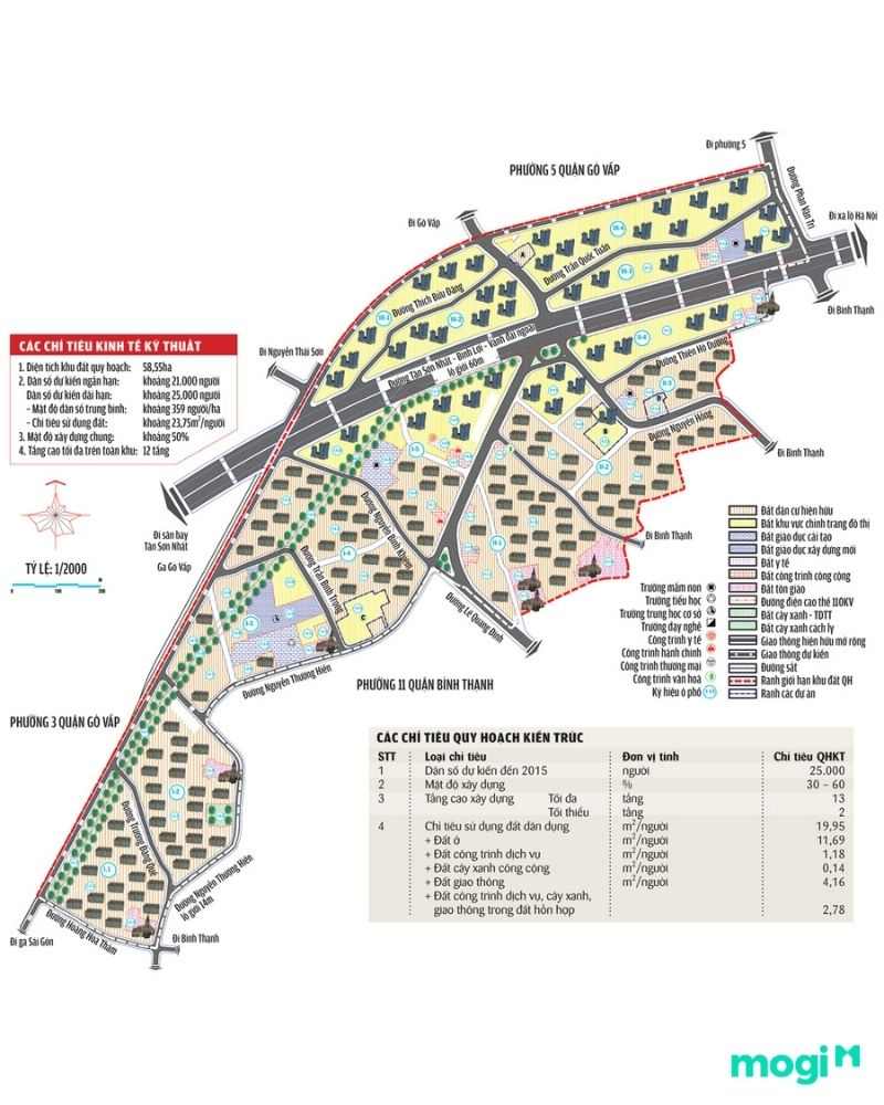 Bản đồ quy hoạch phường 1