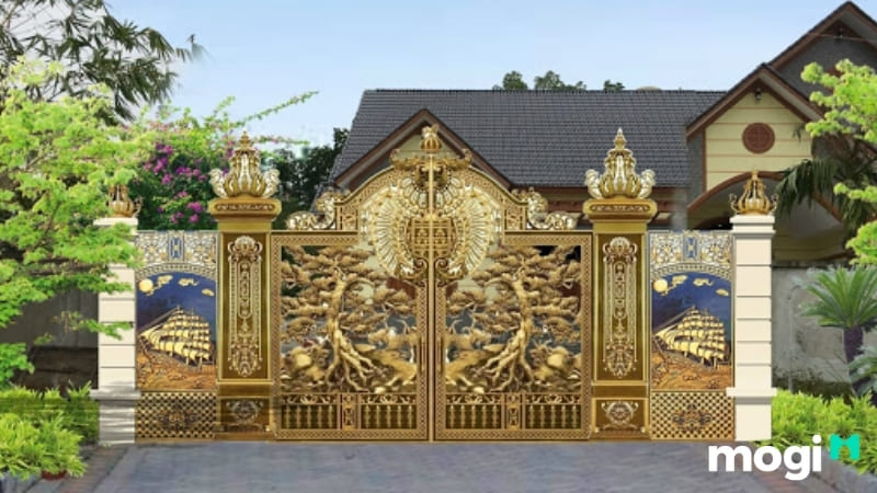 Khám phá 22+ mẫu cổng nhà đẹp hiện đại dẫn đầu xu hướng 2022 | Mogi.vn