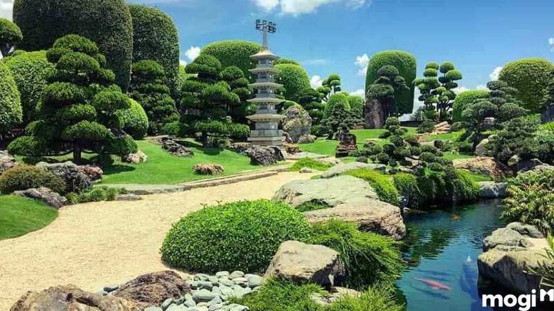 Tsukiyama sân sân vườn kiểu Nhật có nguồn gốc từ Trung Quốc