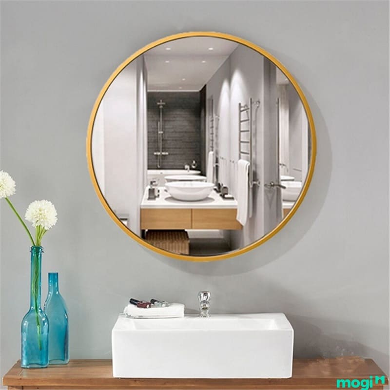 Phòng tắm sử dụng gương to mẫu 1
