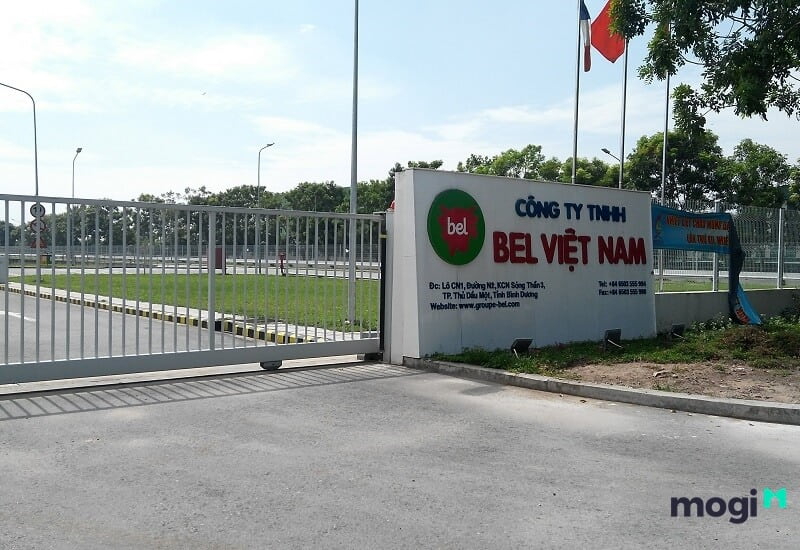 Công ty Bel Việt Nam tại KCN Sóng Thần 3