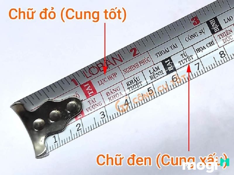 Thước Lỗ Ban là một khái niệm được sử dụng nhiều trong xây dựng