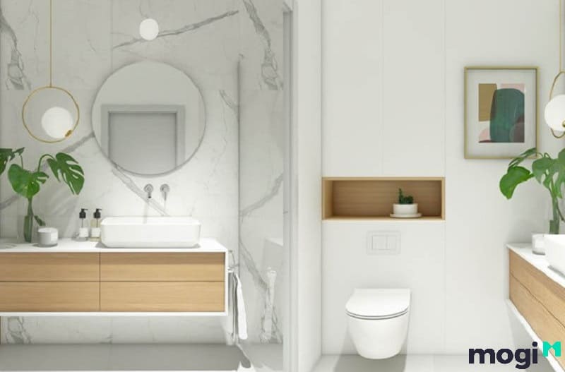 thiết kế phòng tắm nhỏ 2m2