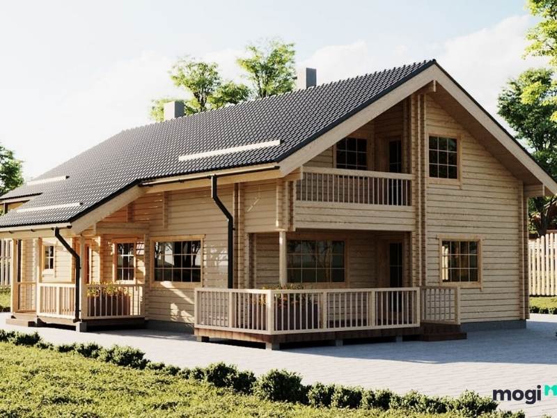 Nhà gỗ đẹp đơn giản
