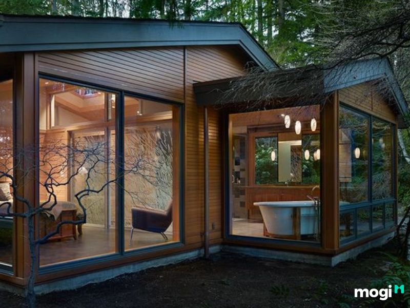 Nhà gỗ đẹp đơn giản