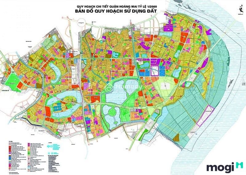 Bản đồ quy hoạch 1/2000 là dạng bản đồ không gian và kiến ​​trúc cảnh quan.