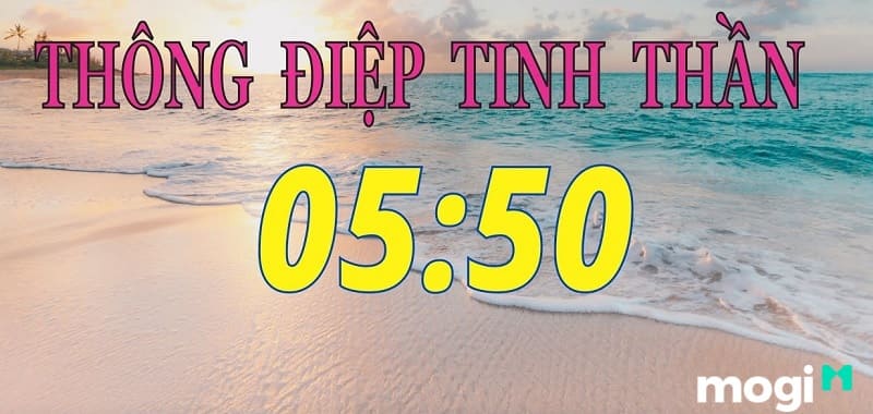 Giờ trùng phút: 05:50