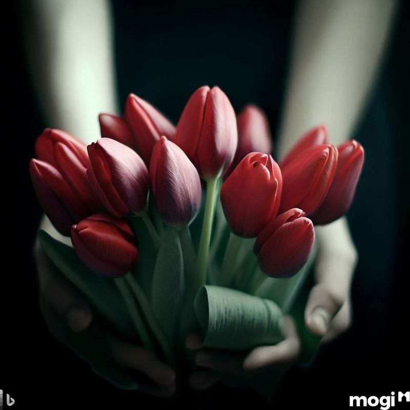 Ý nghĩa tặng 12 đóa hoa Tulip