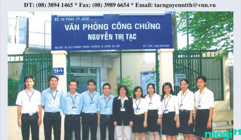 Văn phòng công chứng Nguyễn Thị Tạc