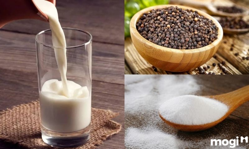 Cách đuổi ruồi hiệu quả bằng tiêu đen trộn sữa, đường