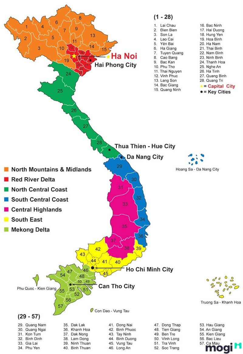 Vùng đất là gì? Vùng đất quốc gia Việt Nam bao gồm 331.212 km2