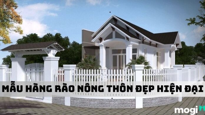 Mẫu hàng rào nông thôn