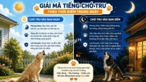 Giải mã tiếng chó tru ban ngày & ban đêm
