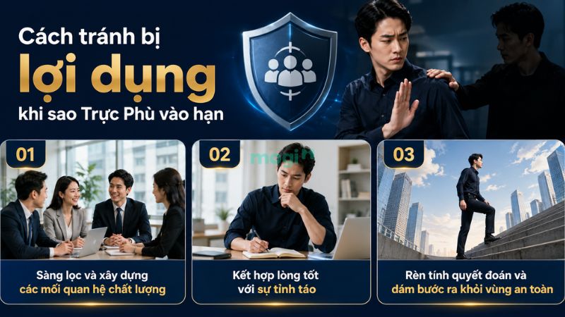 Sao Trực Phù: Luận giải ý nghĩa tại cung Mệnh và các cung vị 16 Ba cách tránh bị lợi dụng khi sao Trực Phù nhập hạn xấu
