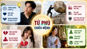 Sao Tử Phù Là Gì? Luận Ý Nghĩa Tại Các Mệnh Và Cung Khác 4 Sao Tử Phù tại cung Mệnh phản ánh rõ nét tính cách, công danh, tài lộc và đường tình duyên