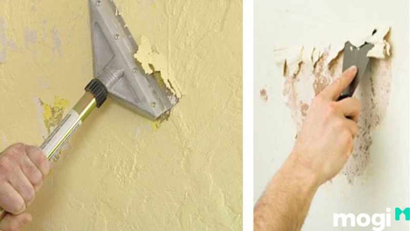 Dùng sơn chống ẩm mốc cho tường bị ẩm mốc