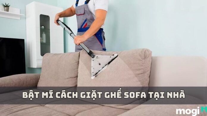 Giặt ghế sofa tại nhà