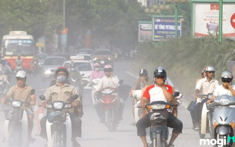Biểu hiện ô nhiễm không khí tại Việt Nam