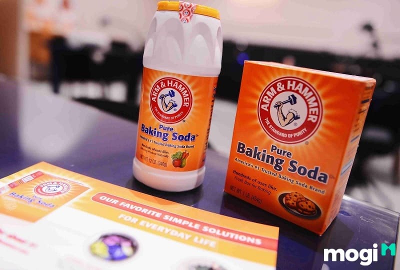 Baking soda là sản phẩm đang được bày bán rất nhiều trên thị trường