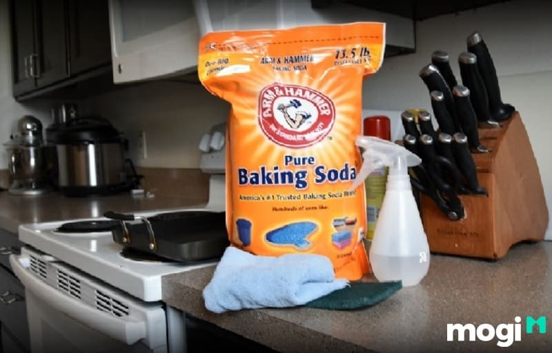 Có thể sử dụng baking soda để tẩy rửa đồ dùng trong bếp