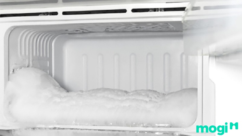 Nguyên nhân tủ lạnh không đông đá - dành lạnh đóng tuyết