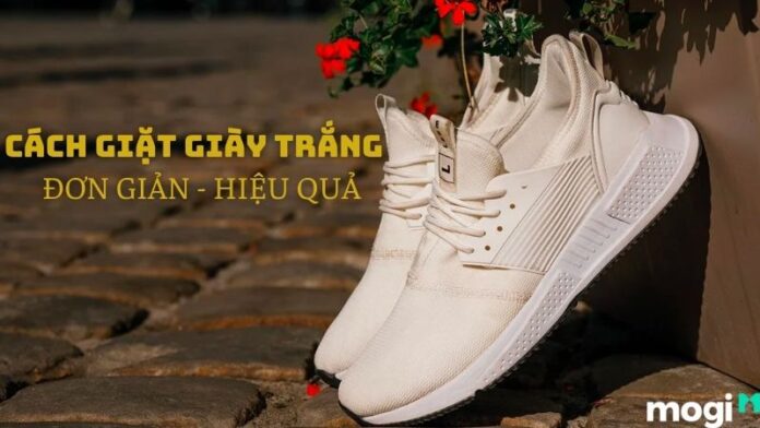 cách giặt giày trắng