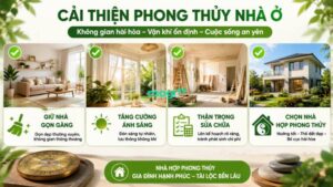 Sao Tuế Phá tỏa mệnh: Xáo trộn, đấu tranh và hao hụt 14 Môi trường sống hài hòa có thể giúp giảm bớt sự xáo trộn và bất ổn mà Tuế Phá mang lại.