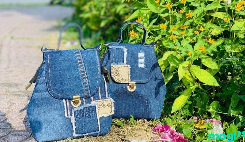 Túi xách được làm từ vải Jean cũ