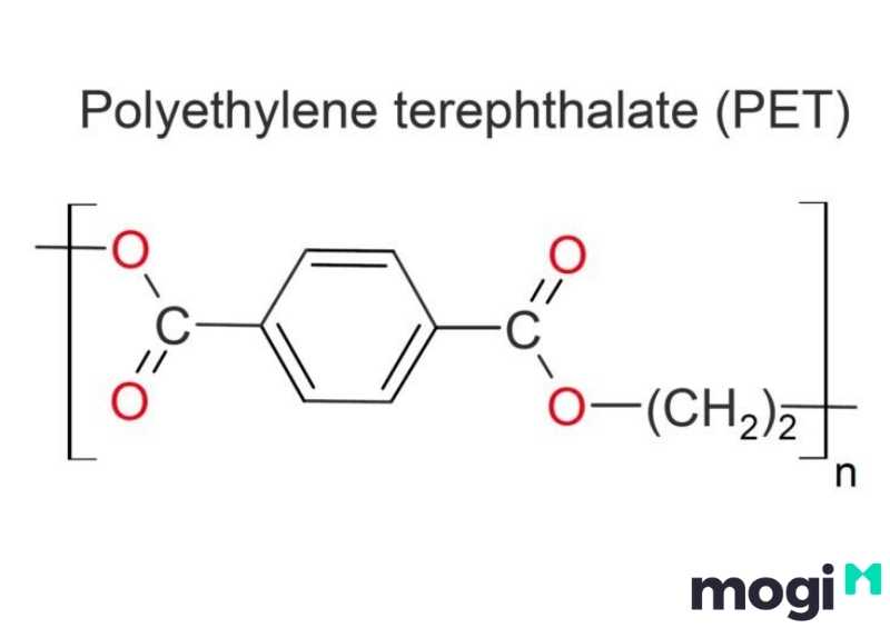 Nhựa PET có an toàn không?  Cấu trúc hóa học của nhựa PET