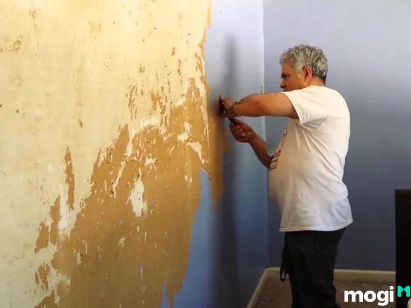 cách sơn tường cũ